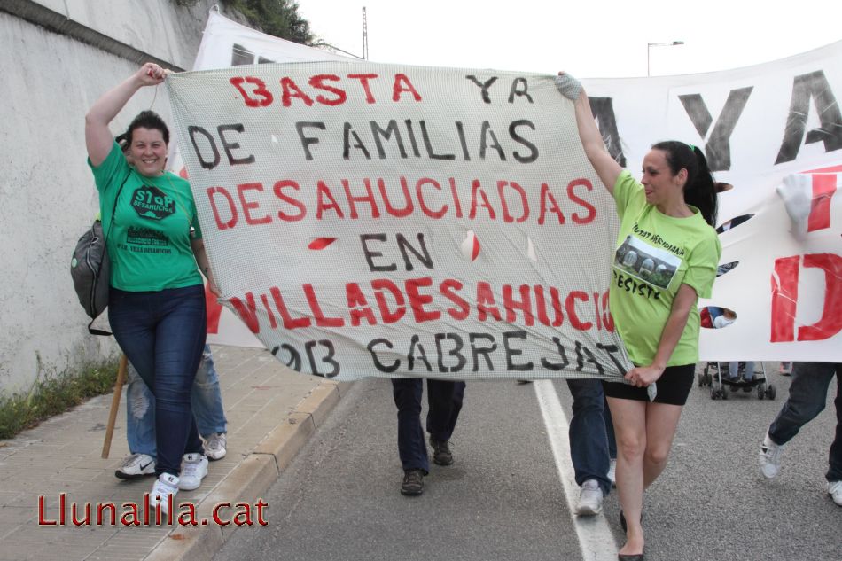 Basta ya de desahucios en viladesahucios 9B cabrejat