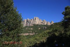 La muntanya i Montserrat