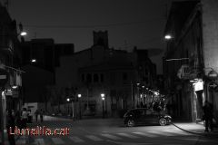 Carrer Major amb la Plaça de la Creu