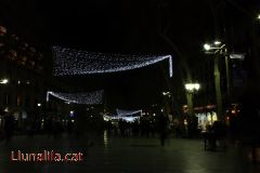 La Rambla de Barcelona i Llums de nadal