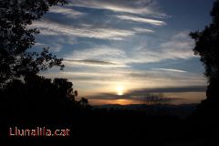 Tarda de Núvols des de Collserola