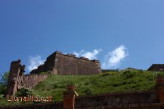 Lateral del Castell de Cardona
