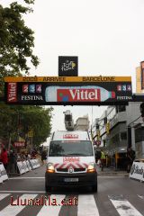 La meta del Tour de França a Barcelona