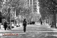 Passejant pel Passeig del Terraplè