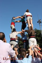 El castell puja amb esforç