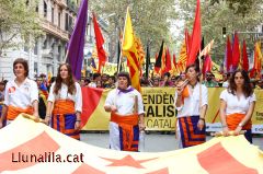 Manifestació diada 2011