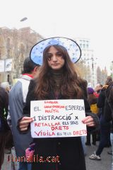 Pancartes que criden 19F