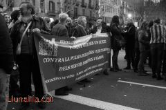 Contra la pujada de les taxes i les tarifes 29F