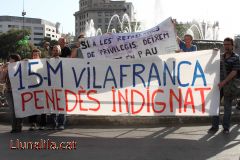 15M Vilafranca del Penedès Indignat #12M15M