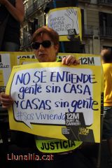 No se entiende, gente sin casa y casas sin gente #12M15M