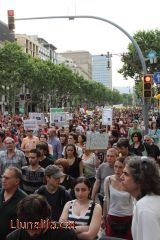Milers de persones al Pg. de Gràcia #12M15M