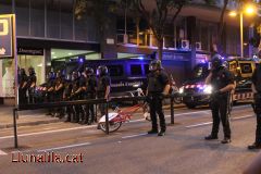 Antidisturbis dels Mossos vigilant 13J