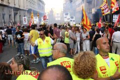 Comença la manifestació 19J a Barcelona