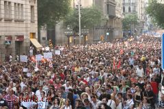 Continua la baixada de gent 19J