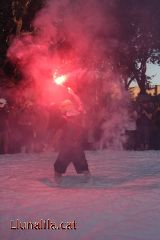 Escuma, bengala i molta energia 19J