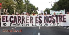 El carrer és nostre No pagarem la seva crisi 20J