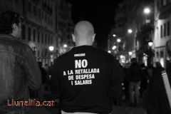 No a la retallada de despesa i salaris