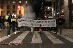 Bombers i Guàrdia Urbana de BCN en lluita 8N