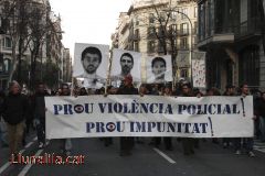 Prou violència policial, prou impunitat 23F 
