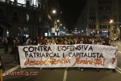 Contra l’ofensiva patriarcal i capitalista desobediència feminista