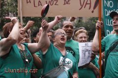 Contra la corrupció política, lemes i cassoles 18J