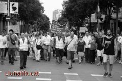 Manifestació contra la corrupció 18J