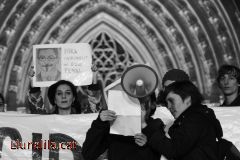 Protesta contra la nova Llei de l’avortament a Barcelona 20D