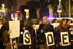 Protesta contra la nova Llei de l’avortament a Barcelona 20D