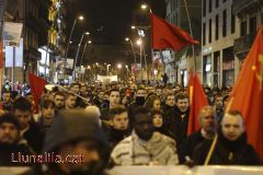 Suport amb la lluita dels barri de Gamonal a Burgos a Barcelona