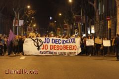 Jo decideixo jo desobeeixo Avortament lliure i gratuït 14F