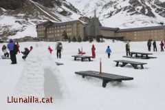 Neu i muntanya a la Vall de Núria