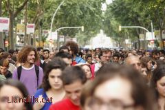 Manifestació en suport a Can Vies i nit d’incidents a Barcelona 31M EfecteCanVies
