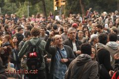 Soroll contra l’enderrocament de Can Vies al barri de Sants Barcelona