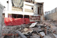 La reconstrucció de Can Vies continua sense excavadora