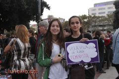 Vista, visca, visca la lluita feminista Vaga de totes 22O