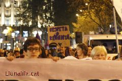 Lemes, pancartes i raons la lluita feminista continua 22O