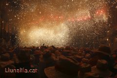 Pluja d'espurnes al correfoc