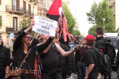 Fotografies artístiques en una manifestació 1Maig 