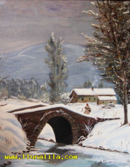 Neu sobre el Pont