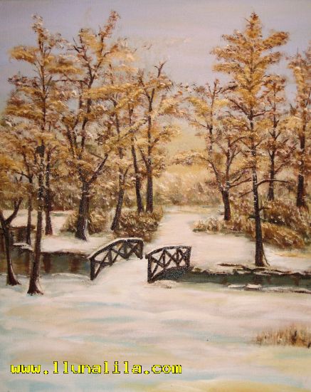 Neu sobre el Pont