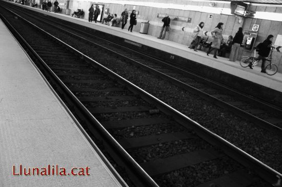 Nova andana a l�estaci� de Passeig de Gr�cia