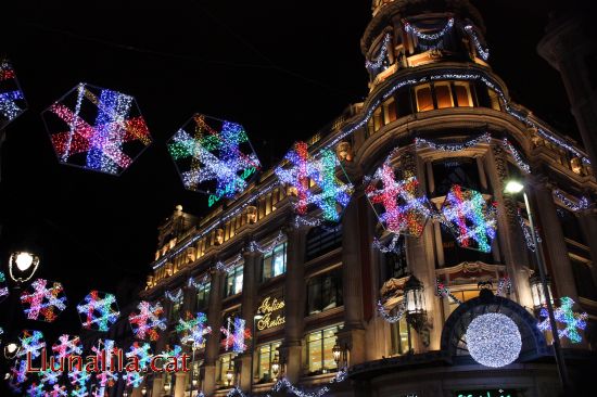 Llums de Nadal al Portal de l'�ngel  2009