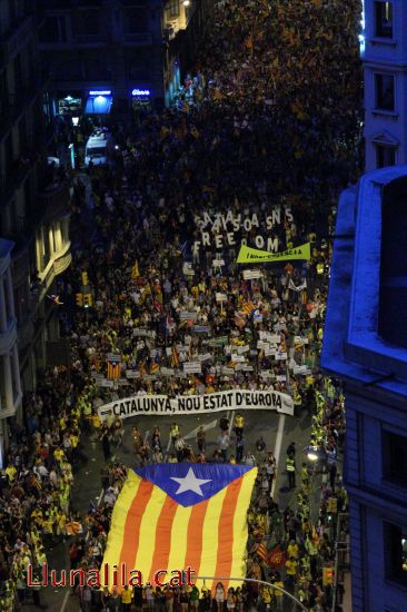 Reclam per una Catalunya independent