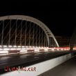 Circulació en el Pont de Santiago Calatrava