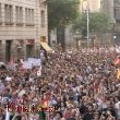 Marea humana a la Via Laietana 19J