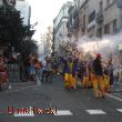 Foc i espurnes a Festa Major de Gràcia 