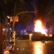 Barricades en flames contra l`enderrocament de Can Vies