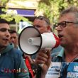 Càntics per continuar la protesta Primer de Maig a Barcelona