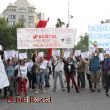 Pancartes i lluita obrera Primer de Maig a Barcelona