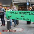 No a la privatització de Parcs i Jardins de Barcelona